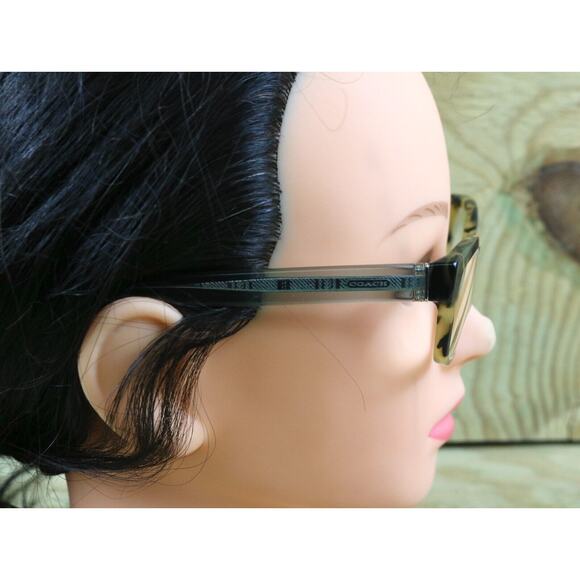 Coach Eyeglass Womens Dark Vintage Tortoise Eyeglasses with Case Hadley 5093 - Picture 3 of 10